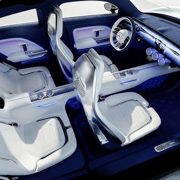 mercedes vision eqxx iç tasarım
